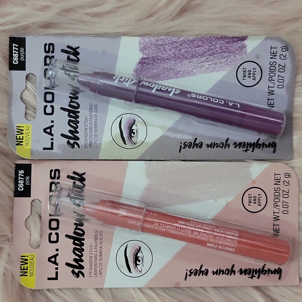 Brand New L.A.COLORS EYESHADOW STICK-2CT.